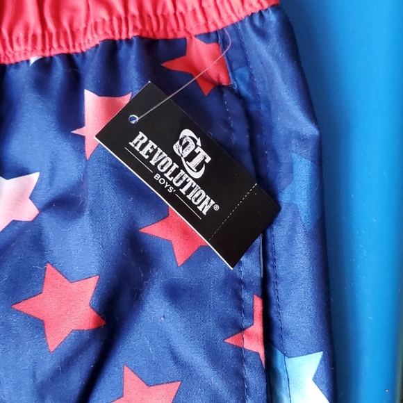 Revolution,  stars and stripes, bathing suit, size medium 8/10 - Picture 2 of 11